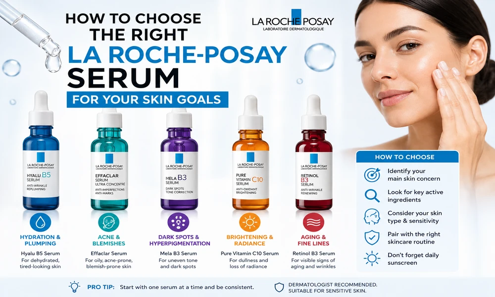 How to Choose the Right La Roche-Posay Serum for Your Skin Goals